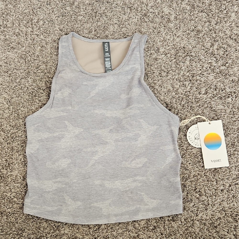 Vuori Elevation Tank Pale Heather Camo